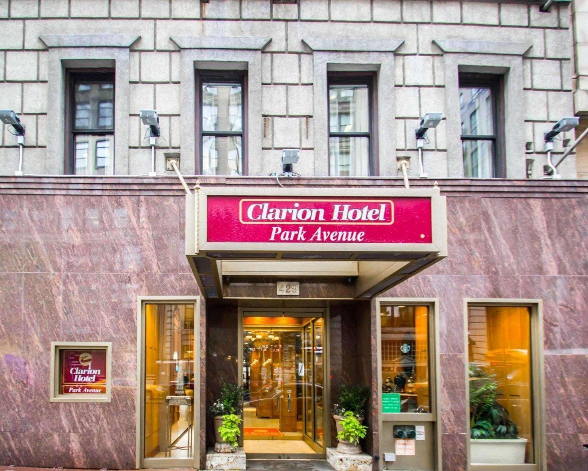 Clarion Hotel Park Avenue Nueva York Exterior foto