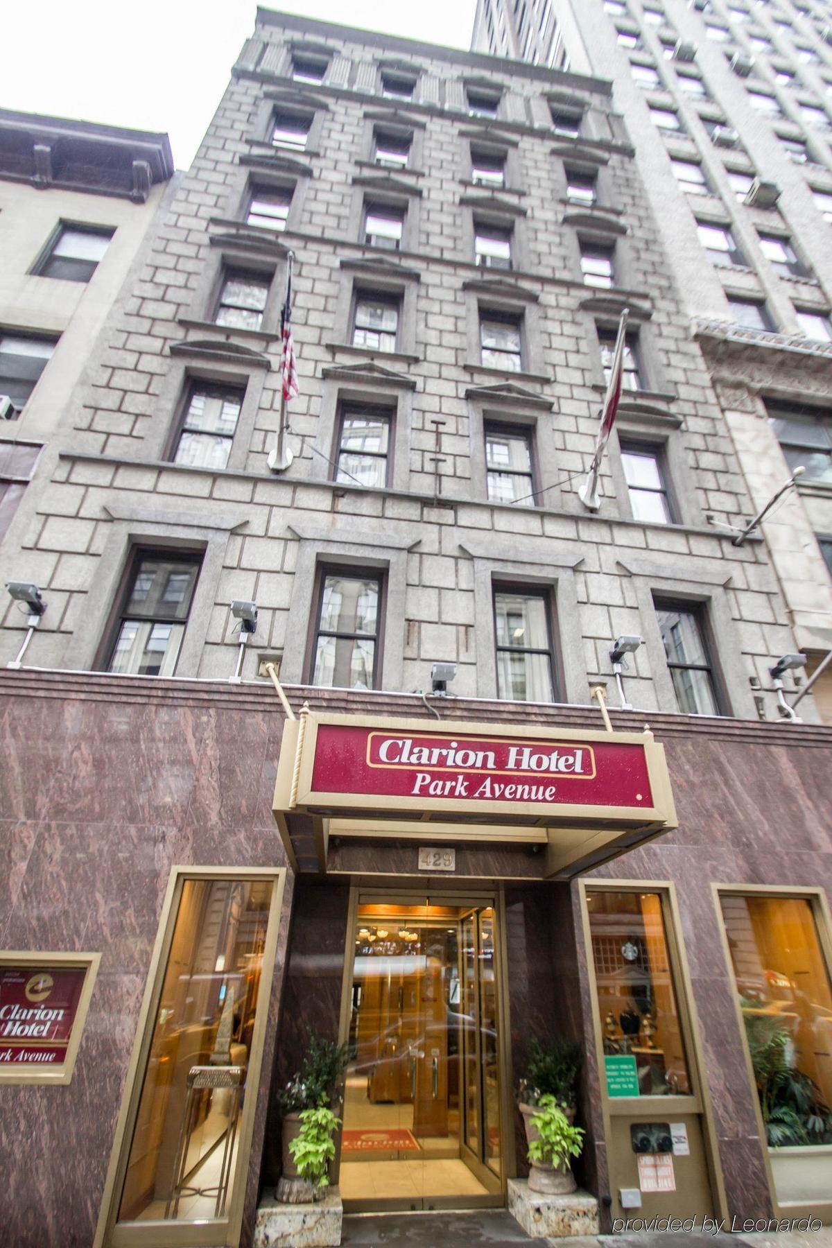 Clarion Hotel Park Avenue Nueva York Exterior foto